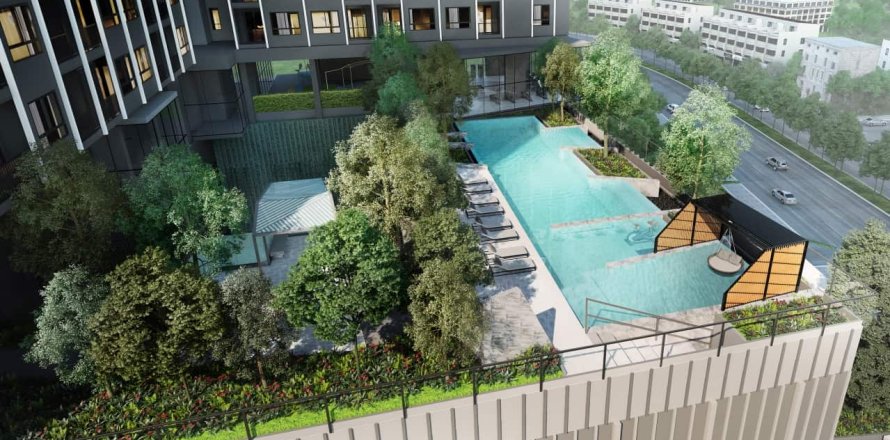 Кондоминиум  с 3 спальнями в Бангкок, Таиланд №98348