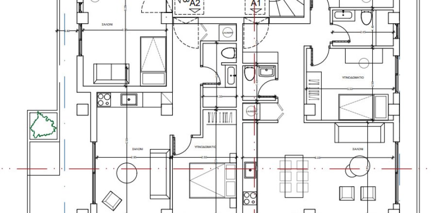 2 bedrooms Apartment in Kalamaria, Greece No. 113192