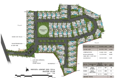 Вилла с 2 спальнями в Пхукет, Таиланд №193 13