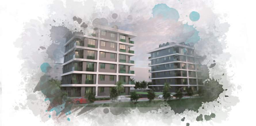 Квартира с 2 спальнями в Бешикташ, Турция №14314