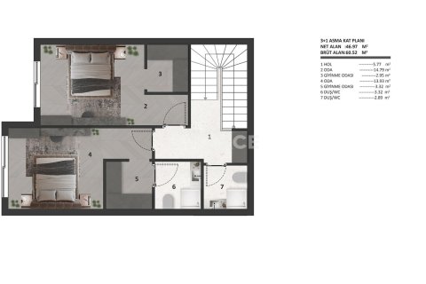 Квартира с 4 спальнями в Luong Hoa, Вьетнам №92500 6