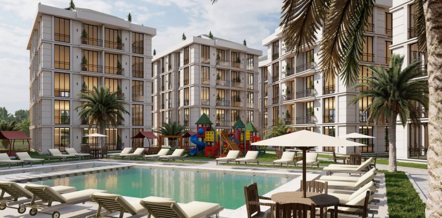 Квартира с 2 спальнями в Бююкчекмедже, Турция №121392