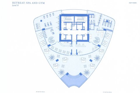 Квартира с 2 спальнями в Лимассол, Кипр №37608 9