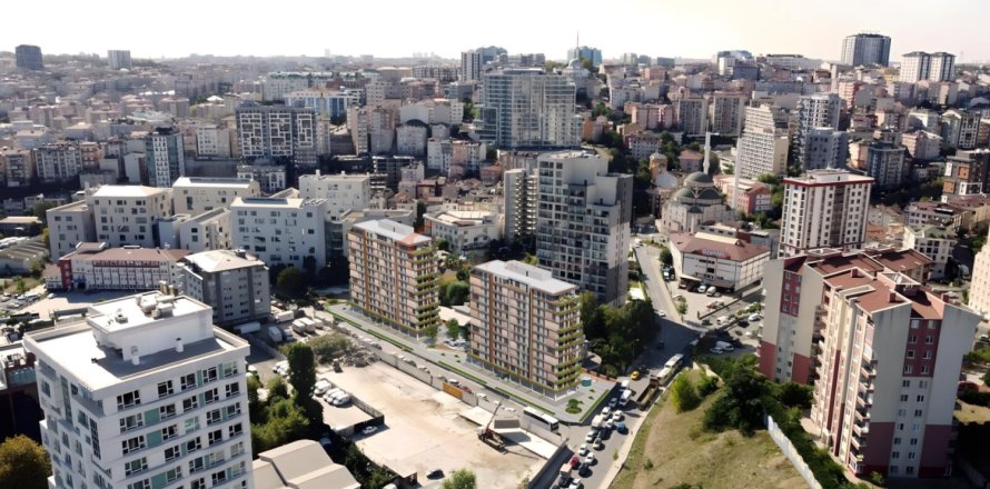 2 chambres Appartement à Kâğıthane, Turkey No. 115969