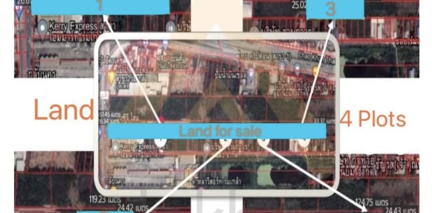 17600m² Land in Lat Krabang, Thailand No. 97342