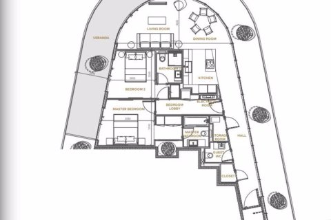 2 bedrooms Apartment in Ayia Napa, Cyprus No. 37067 5