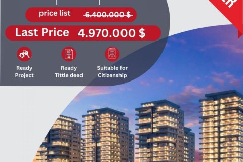 5 chambres Appartement à Istanbul, Turkey No. 15327