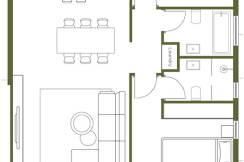 2 bedrooms Apartment in Germasogeia, Cyprus No. 32493 2