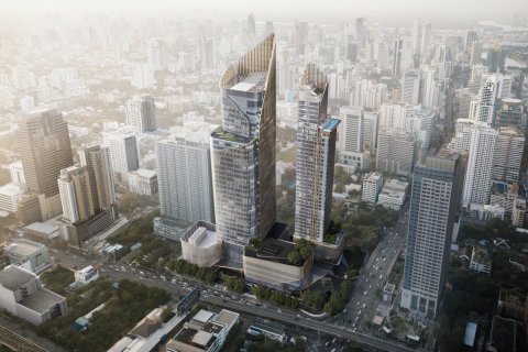 Кондоминиум  с 2 спальнями в Бангкок, Таиланд №383 10