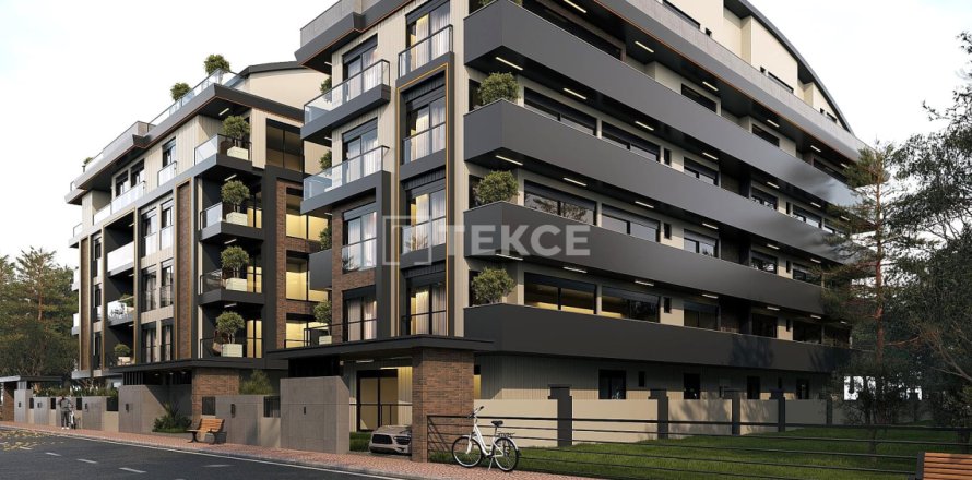 3 dormitorios Apartment en Antalya, Turkey No. 124065