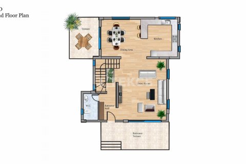 3 dormitorios Villa en Bao Thuan, Vietnam No. 11437 13