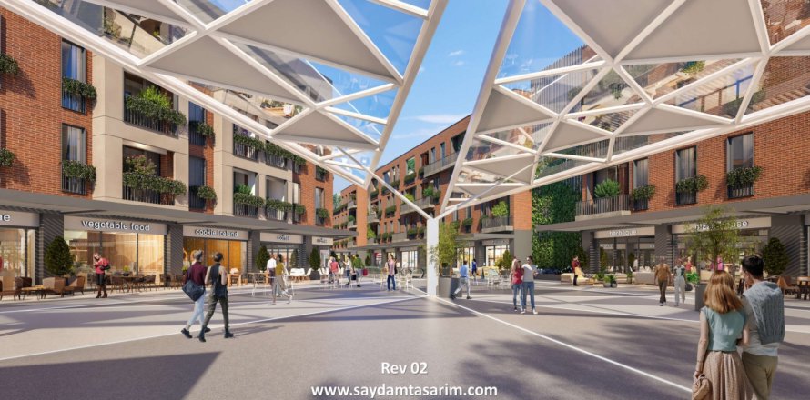 Недвижимость с 1 спальней в Зейтинбурну, Турция №13298