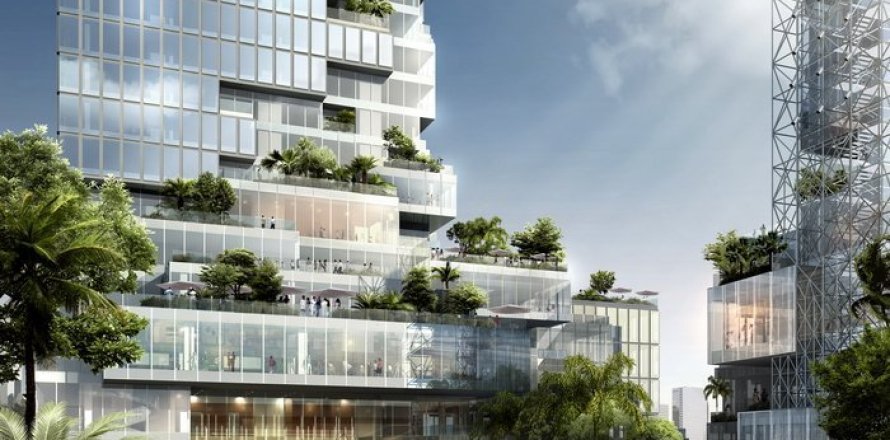 Кондоминиум  с 4 спальнями в Бангкок, Таиланд №345