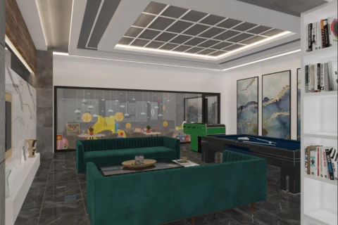 Пентхаус с 2 спальнями в Bo Ha, Вьетнам №12024 5