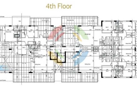 Пентхаус с 3 спальнями в Лимассол, Кипр №81780 3