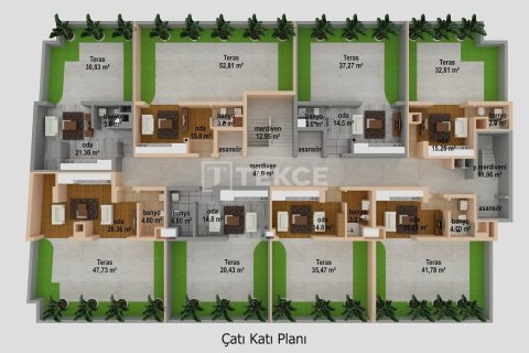 Квартира с 3 спальнями в Chau Phu, Вьетнам №91109 26