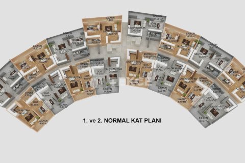 Квартира с 3 спальнями в Chau Phu, Вьетнам №91109 30