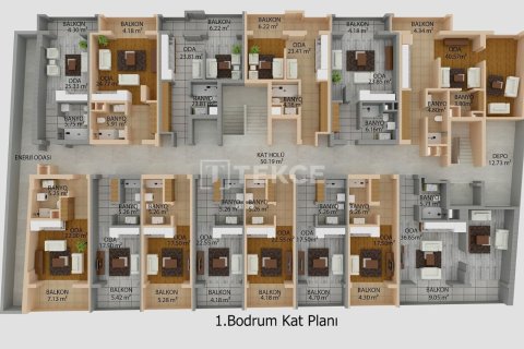 Квартира с 3 спальнями в Chau Phu, Вьетнам №91109 27