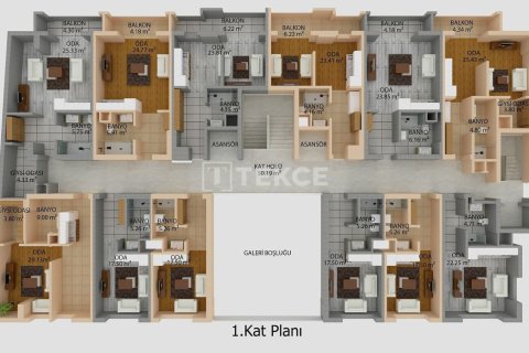 Квартира с 3 спальнями в Chau Phu, Вьетнам №91109 23