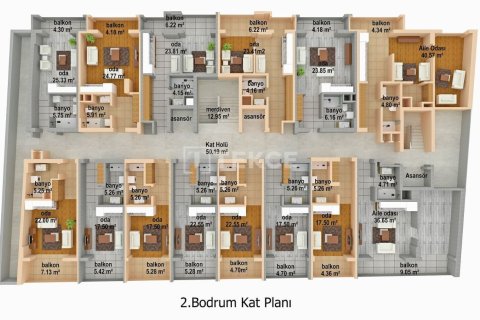 Квартира с 3 спальнями в Chau Phu, Вьетнам №91109 28