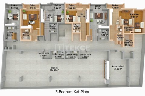 Квартира с 3 спальнями в Chau Phu, Вьетнам №91109 29