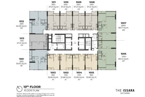 2 bedrooms Condo  in Bangkok, Thailand No. 2139 16