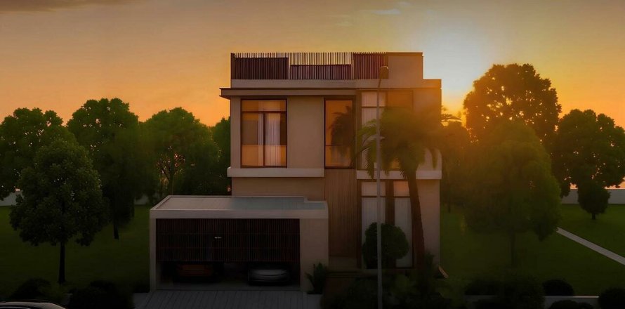 Вилла с 4 спальнями в Дубай, ОАЭ №122092