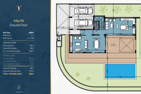 3 chambres Villa à Agios Athanasios, Cyprus No. 78638 6