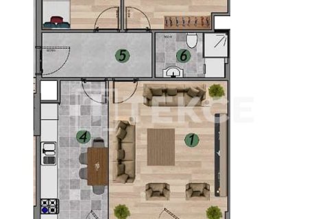 2 dormitorios Apartment en Long Kien, Vietnam No. 79600 17