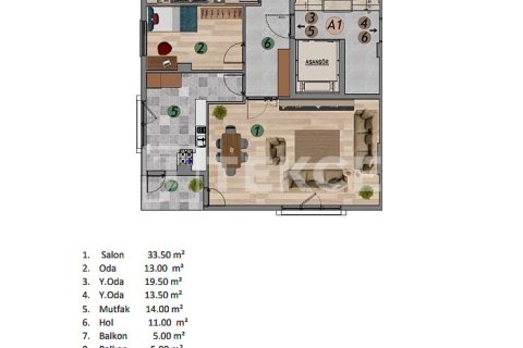 2 dormitorios Apartment en Long Kien, Vietnam No. 79600 16