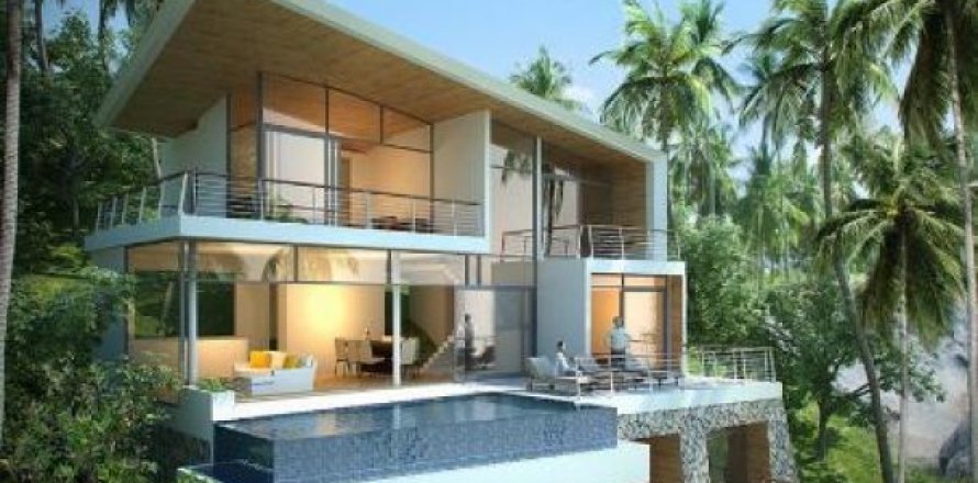 4 bedrooms Villa on the Ko Samui, Thailand No. 96519