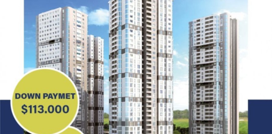 Квартира с 3 спальнями в Стамбул, Турция №15162