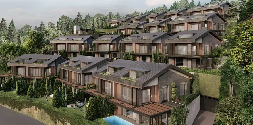 Квартира с 6 комнатами в Стамбул, Турция №125590
