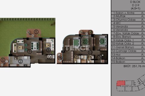 4 dormitorios Apartment en An Thuy, Vietnam No. 14294 21