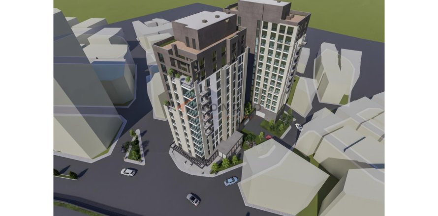 Квартира с 1 спальней в Кягытхане, Турция №113090