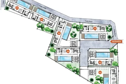 Вилла с 4 спальнями в Пхукет, Таиланд №47021 8
