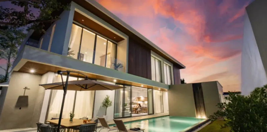 Вилла с 4 спальнями в Пхукет, Таиланд №47021