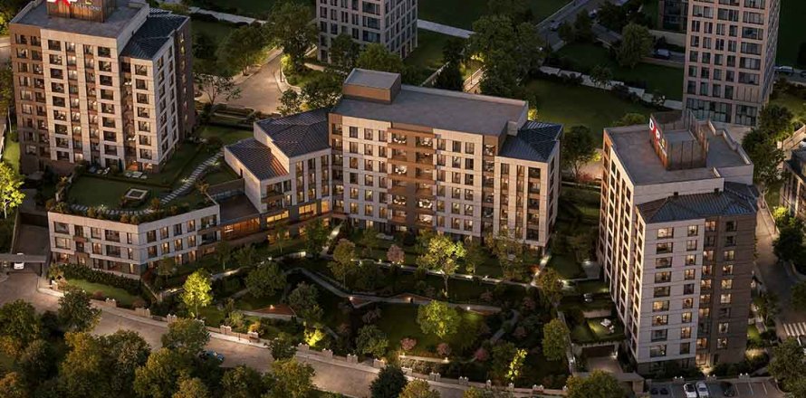 Квартира с 3 комнатами в Стамбул, Турция №120757