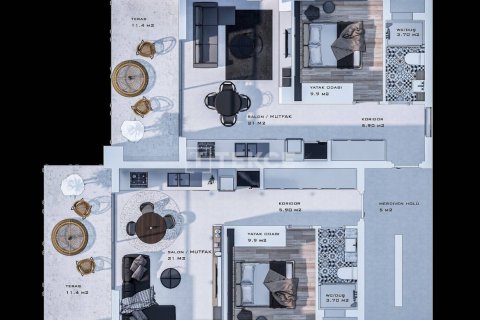 Квартира с 1 спальней в Phu Ngai, Вьетнам №11765 14