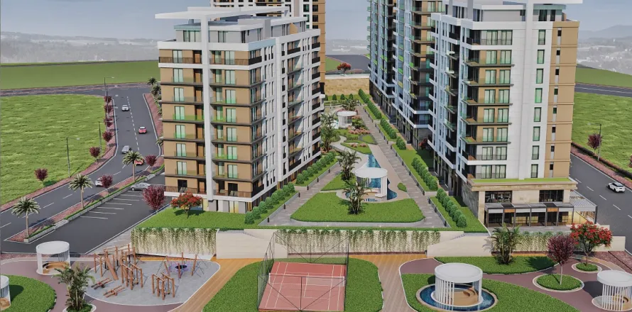 4 rooms Apartment in Istanbul, Turkey No. 88060