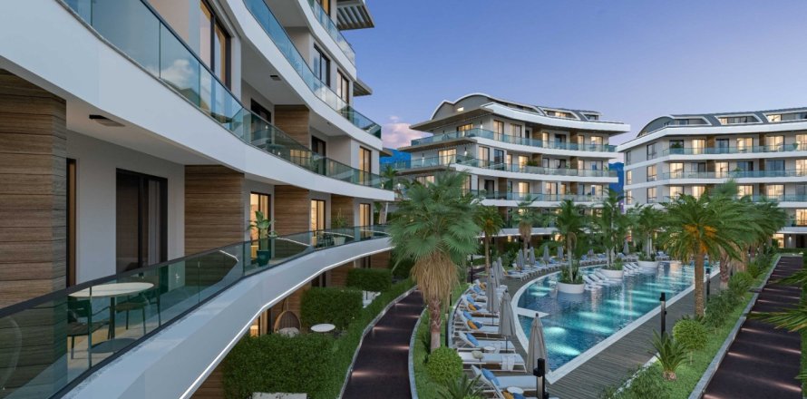 2 dormitorios Apartment en Alanya, Turkey No. 19755