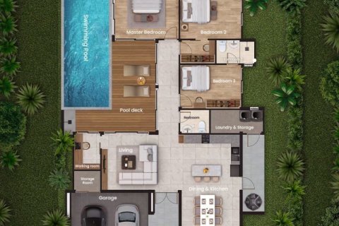 3 bedrooms Villa in Phuket, Thailand No. 970 12