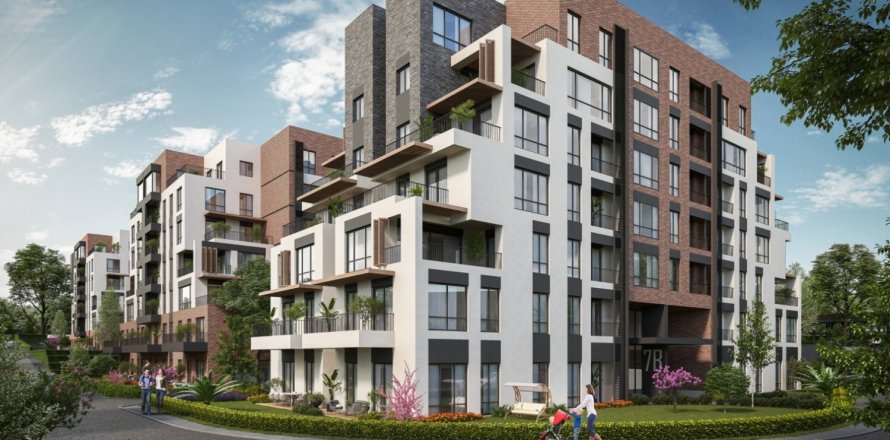 Квартира с 4 спальнями в Стамбул, Турция №114266