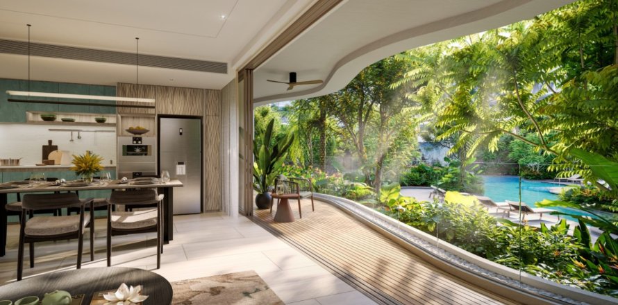 Кондоминиум  с 2 спальнями в Банг Тао, Таиланд №1701