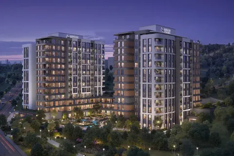 4 rooms Apartment in Istanbul, Turkey No. 125452