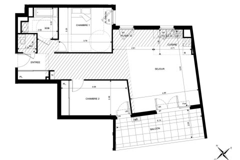 2 bedrooms Apartment in Roquebrune-Cap-Martin, France No. 68929 4