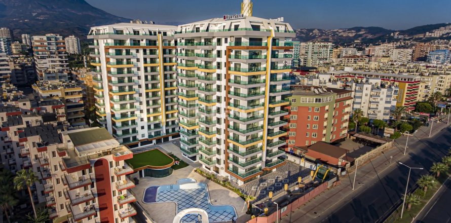 Квартира с 1 спальней в Аланья, Турция №91006