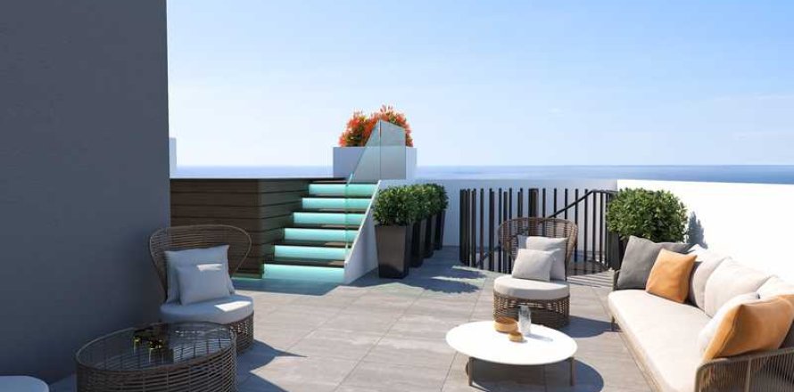 Пентхаус с 3 спальнями в Лимассол, Кипр №46874