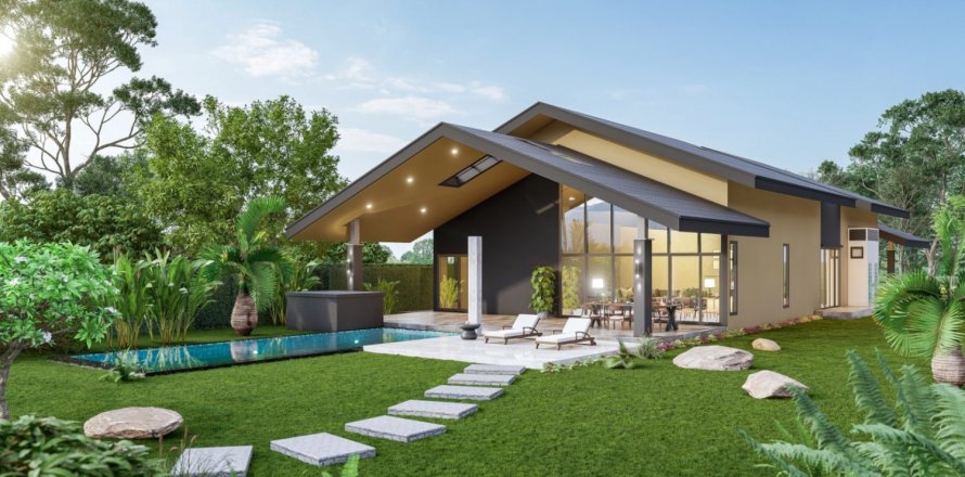 Вилла с 3 спальнями в Хуа Хин, Таиланд №996