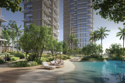 1 dormitorio Apartment en Emirates Hills, UAE No. 92056